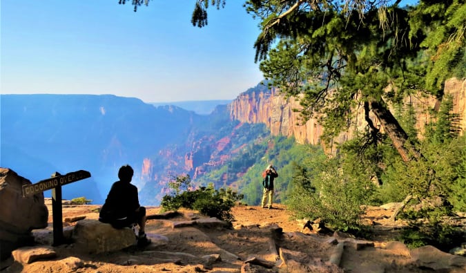 Foto incrível do Great Canyon nos Estados Unidos