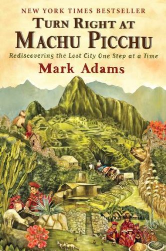Vire à direita na capa do livro Machu Picchu