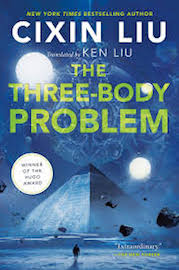 A capa do livro de três corpos