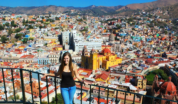 Lauren viaja para Guanahuato para ver casas coloridas