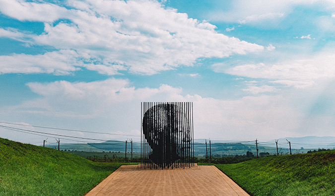 Monumento a Nelson Mandela na África do Sul