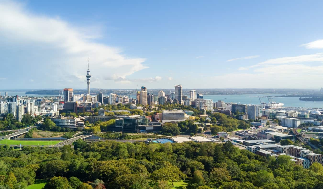 Paisagem urbana de Auckland, Nova Zelândia