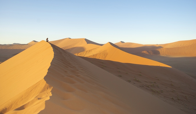 Deserto em Sossusvlei, Namíbia