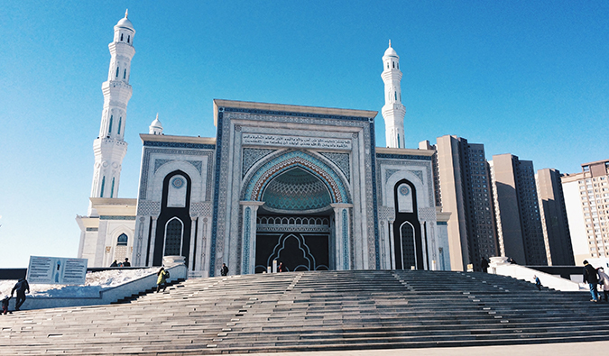 mesquita em Azamat, Cazaquistão