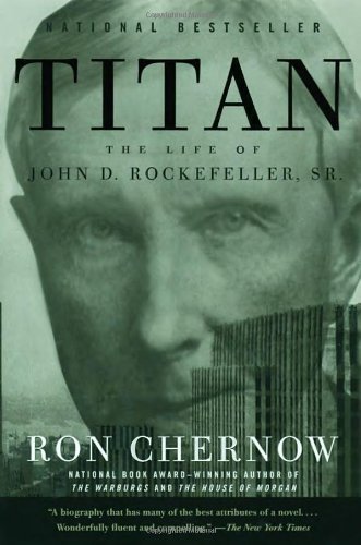 imagem de um livro que não é de viagens chamado Titan, de Ron Chernow