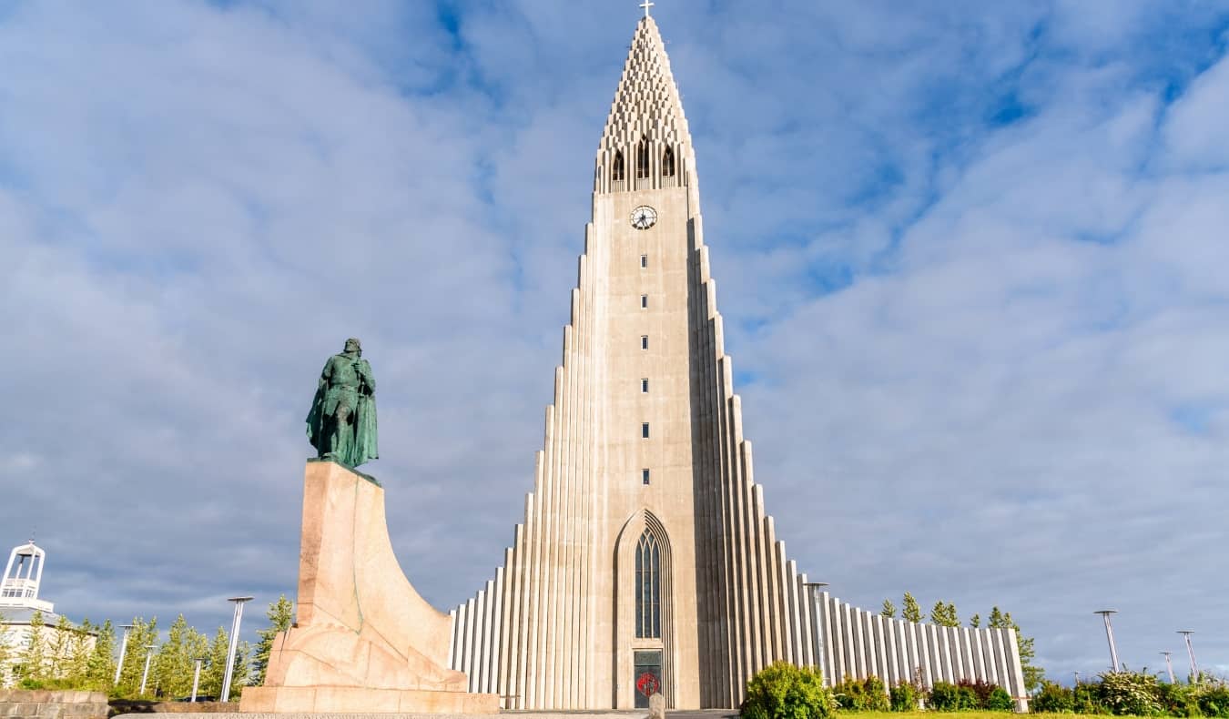 Igreja Halllgrimskirky em Reykjavik