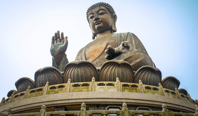 Buda gigante na ilha de Lantau