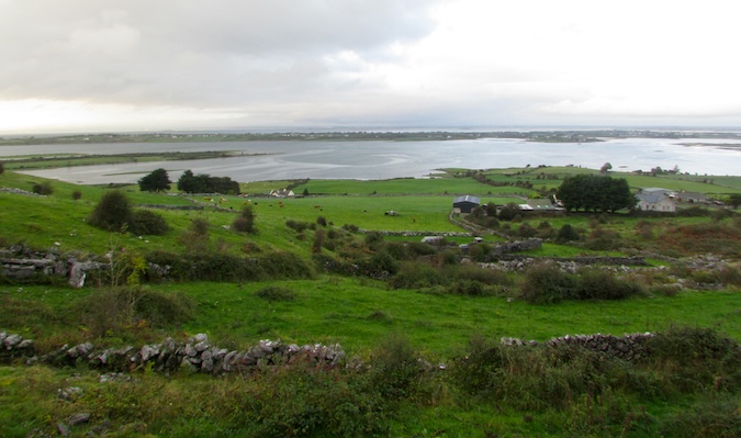 Castelo na Irlanda perto de Galvey