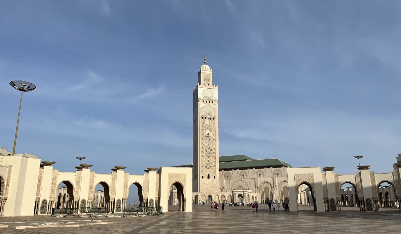 Mesquita Hassan II em Casablanca, Marrocos