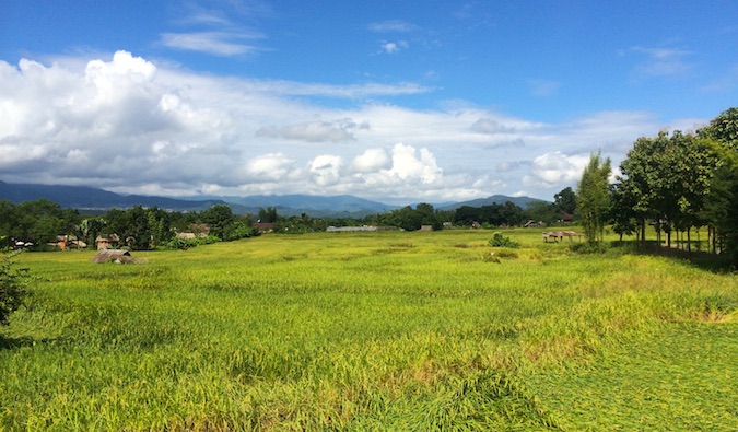 Pai, Tailândia e sua bela área rural