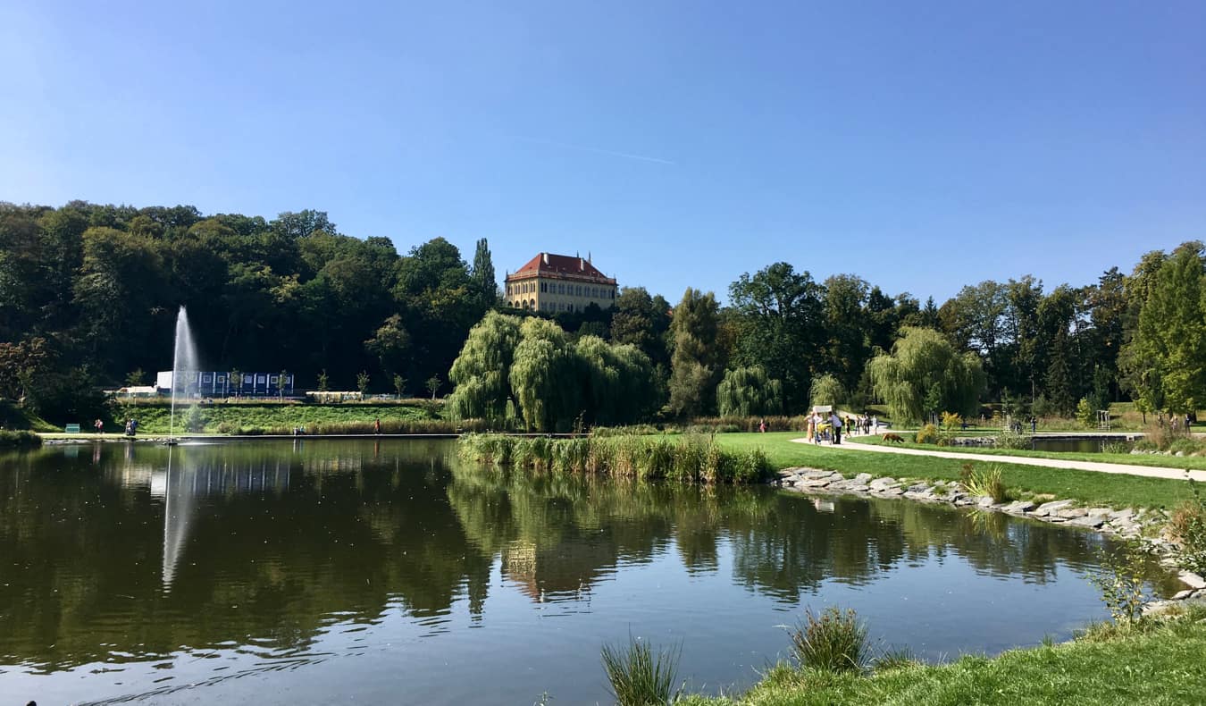 Relaxing Park Stromovka em Praga, República Tcheca