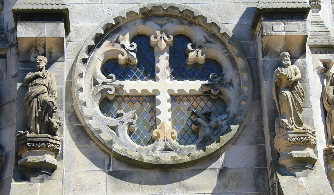 Janela da Capela Rosslyn, na Escócia