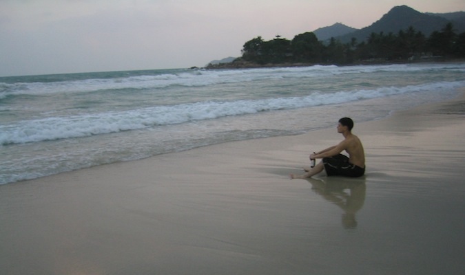 O Nomad Matt está pensando na praia na Tailândia