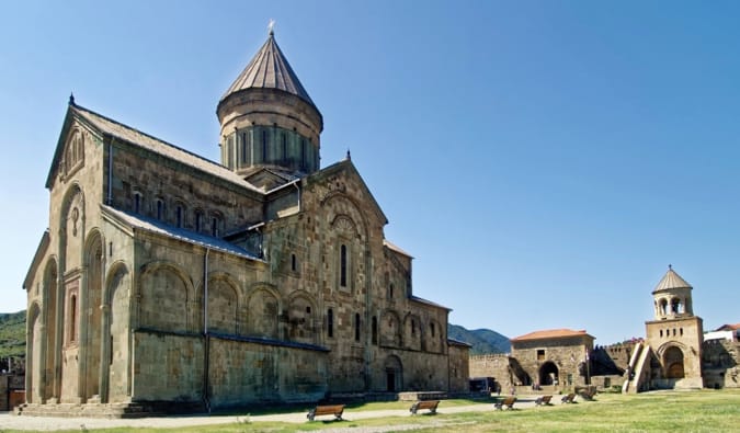 Catedral medieval Svetitskholyli em Mtskht, Geórgia