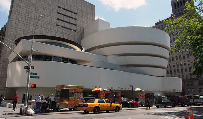 O famoso Museu Guggenheim em Nova York