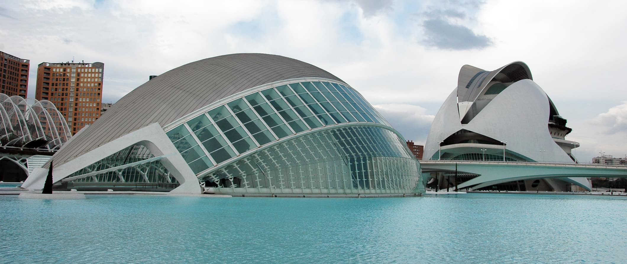 Arquitetura icônica e moderna de Valência, Espanha